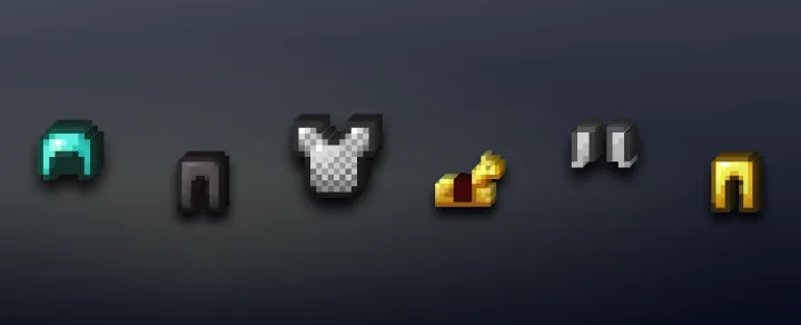Armor in Minecraft: 43 items with recipes and stats